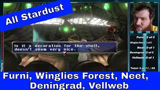 Legend of Dragoon - All Stardust: Furni, Winglies Forest, Neet, Deningrad, Vellweb