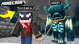 POSZEDŁEM OSWOIĆ WARDENA NA MINECRAFT HARDCORE 1.20!