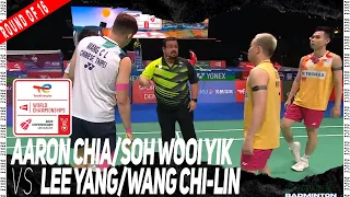 Aaron CHIA/SOH Wooi Yik vs LEE Yang/WANG Chi-Lin Badminton World Championships 2023 | R16