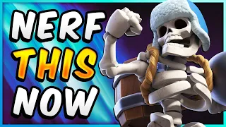 TOP PROS just created a TOXIC GIANT SKELETON DECK! 💀 — Clash Royale