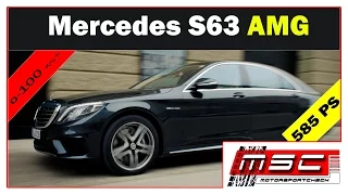 Mercedes S63 AMG 4 Matic Lang 0-100 100-200 1/4 mile by motorsportcheck