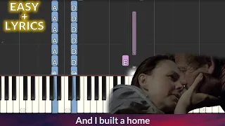 The Cinematic Orchestra - To Build A Home EASY Piano Tutorial + Lyrics