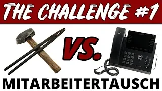 THE CHALLENGE #1 Werkstatt VS.  Büro - Der Arbeitsplatz-Tausch