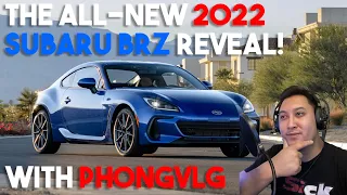 THE ALL-NEW 2022 SUBARU BRZ REVEAL! (LIVE) W/ PHONGVLG