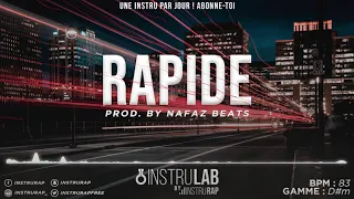 [FREE] Instru Rap Trap/Lourd 2022 | Instrumental Rap Freestyle - RAPIDE - Prod. By Nafaz Beats