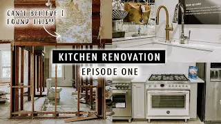 KITCHEN RENOVATION EP1 *Can't Believe I Found This!!* | XO, MaCenna