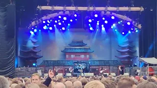 Iron Maiden live Gothenburg Ullevi arena 2022 - Senjutsu / Stratego