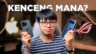 Lebih KENCENG Mana? - ROG Phone 6 vs. iPhone 14 Pro!