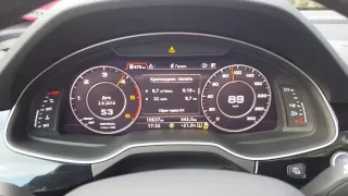 Audi Q7 4M 3.0TDI Stage 1 acceleration 0-160.