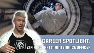 21A Aircraft Maintenance Officer. (They OWN the jet!)