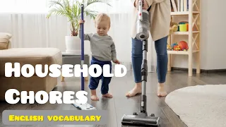 Household chores in English - Expand your English vocabulary - English educational video - Lesson 49