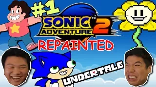 IS THIS UNDERTALE!? || Sonic Adventures 2 REPAINTED || PART 1