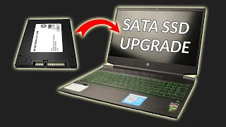 How to Upgrade HP Pavilion Gaming 15 with SATA SSD