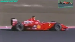 MICHAEL SCHUMACHER   FERRARI F2001 V10   Japanese GP Suzuka 2001 Qualifying