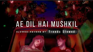 Ae Dil Hai Mushkil Slowed and Reverb