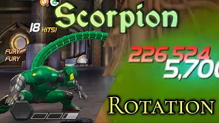 Scorpion Rotation - Unreal Damage 😱 | Under 2 Min |