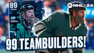 99 TEAM BUILDERS ARE HERE! NHL 24 HUT