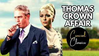 Thomas Crown Affair 1968, Steve McQueen, Faye Dunaway, full movie reaction #stevemcqueen