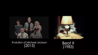 Evolution of Michael Jackson - Pentatonix (Side By Side)