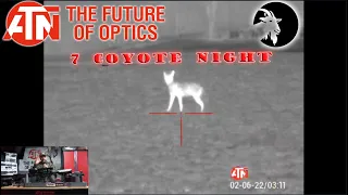 7 Coyotes Down in One Night - ATN Thor 4