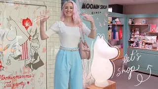 ASMR let's shop ✨ at the Moomin store in Japan!