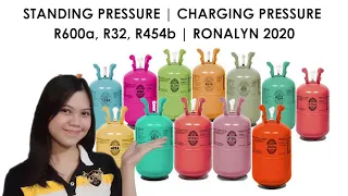 STANDING PRESSURE | CHARGING PRESSURE R600a, R32, R454b | RONALYN 2020