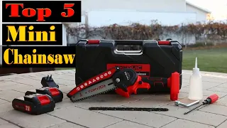 Top 5 Best Mini Chainsaw 2024 | Mini Chainsaw Review
