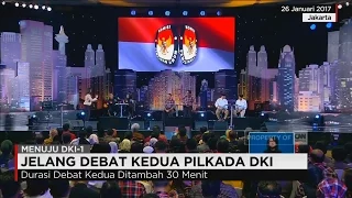 Persiapan Debat Putaran Kedua Cagub DKI Jakarta
