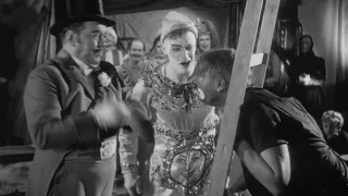 Фрагмент из фильма Ингмара Бергмана «Вечер шутов» (1953): клоуны на манеже