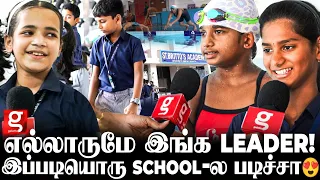 School-லயே Swimming Pool-ஆ😲 Interesting! படிப்பு, விளையாட்டு  ரெண்டுலயும் Top 😃 St.Britto's Academy