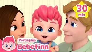 Músicas divertidas para Boa noite com família | +Completo | Bebefinn em Português - Canções Infantis