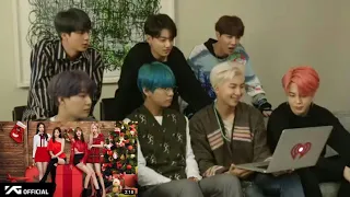 BTS Reaction to Blackpink Christmas 🎄  MV (Fanmade)