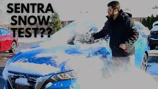 Nissan Sentra Snow Test Drive and Review