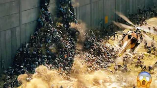 Zombie Attack in Jerusalem ( That's wall wasn't high enough...) World War Z | CLIP