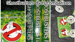 Ghostbusters dvd boxes comparisons