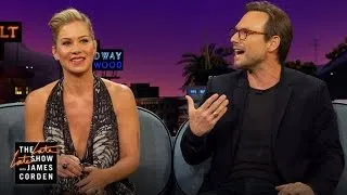 Christian Slater & Christina Applegate Kill Any Dating Rumors