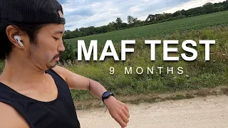 MAF Test - after 9 months Maffetone
