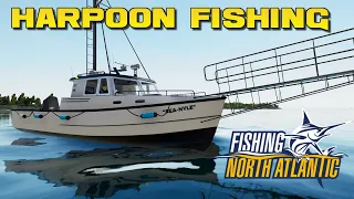 Fishing North Atlantic First Look At Harpoon Fishing | Pre Release Gameplay