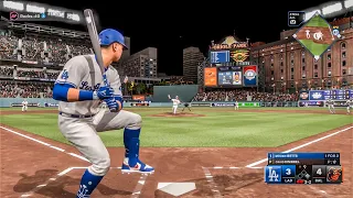 Mookie Betts Game Winning HR! MLB The Show 24 Online Rated! Dodgers vs Orioles PS5 Gameplay