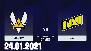 🔴 LIVE  Vitality vs NAVI  24.01.2021 На Русском BO3 BLAST Premier Global Final 2020 2021