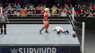 WWE 2K17 Power Girl vs Mother Russia - Ironman Match