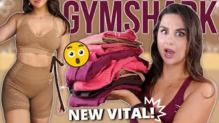 WE NEED TO TALK... NEW GYMSHARK VITAL SEAMLESS TRY ON HAUL REVIEW + NEW VITAL SPORTS BRAS! #GYMSHARK