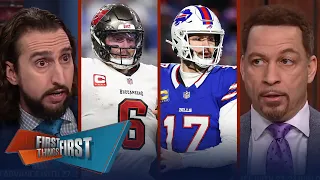 Bills eliminated, Josh Allen ‘failed season’ & Baker impress vs. Lions? | NFL | FIRST THINGS FIRST