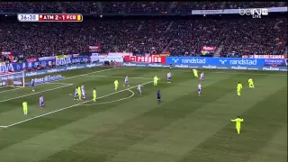 Atletico Madrid - Barcelona Highlights HD CdR 28.01.2015