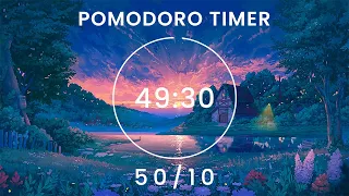POMODORO TIMER 50/10 🕒 Deep Focus Study/Work Concentration [chill lo-fi hip hop beats]