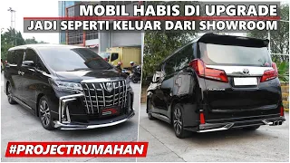 UPGRADE TOTAL ALPHARD 2015 KE MODEL FACELIFT 2022 SC | TERLIHAT JADI BARU