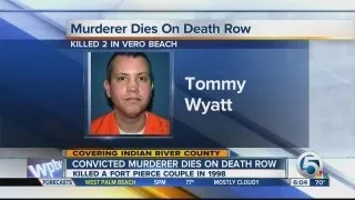 Convicted murderer Tommy Wyatt dies on death row