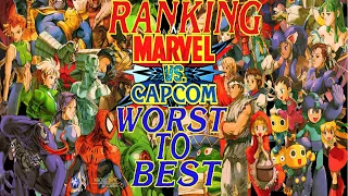 Ranking Every Marvel VS Capcom Game WORST To BEST (Top 6 MVC Games)