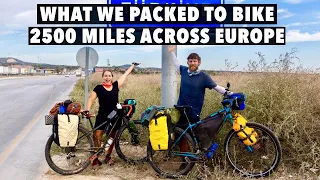 Everything WE PACKED to Bikepack Across Europe! (FULL GEAR REVIEW)