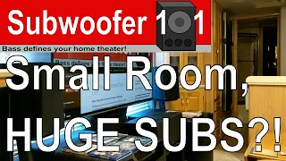 BIG BASS, Tiny Room! Top 10 Tips For Small Room Subwoofer Sizing and Selection